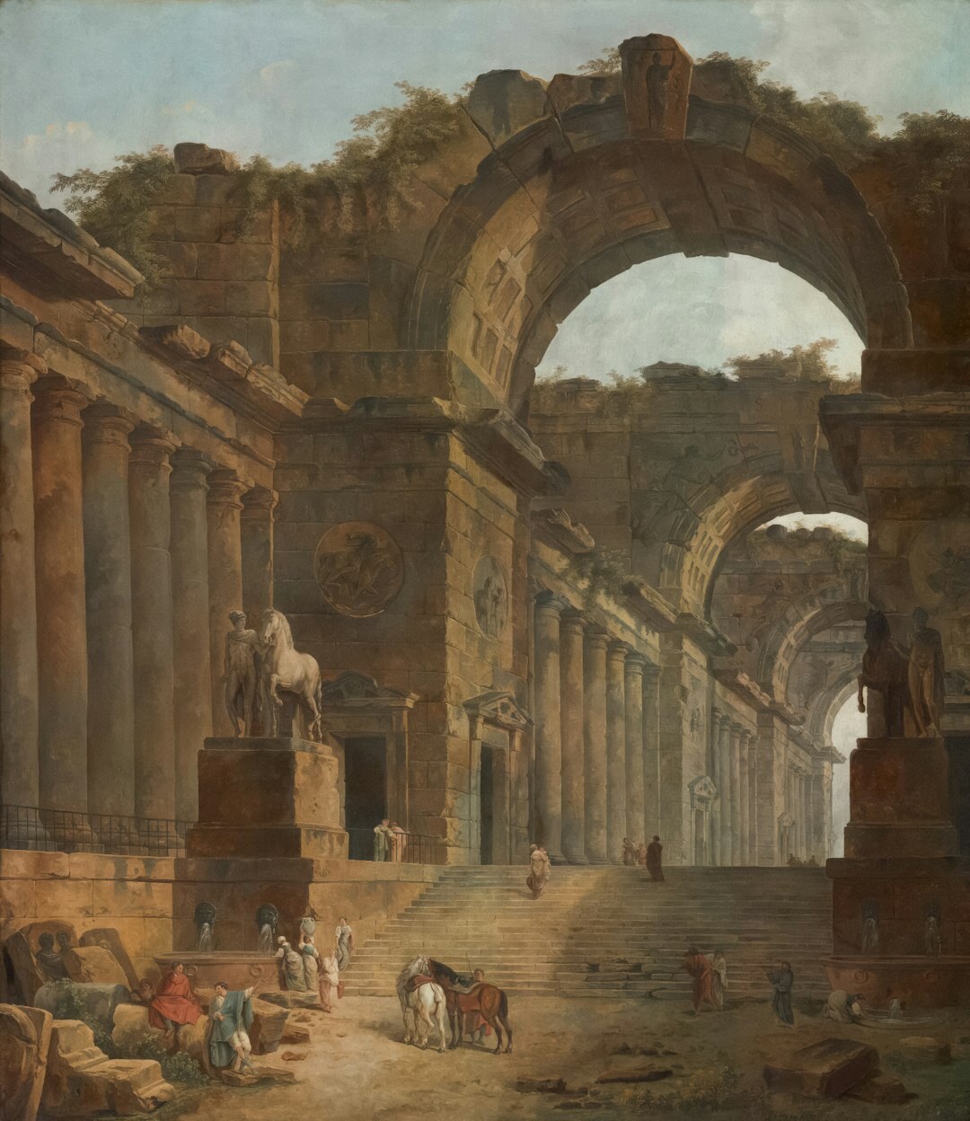 ancient roman marketplace